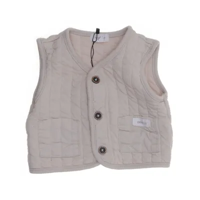 Väst (Beige) från Newbie by KappAhl Bomull, Polyester