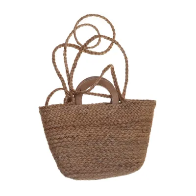 Strandtas (Beige) van Mango