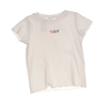 Top (White, Multicolored) from Zara