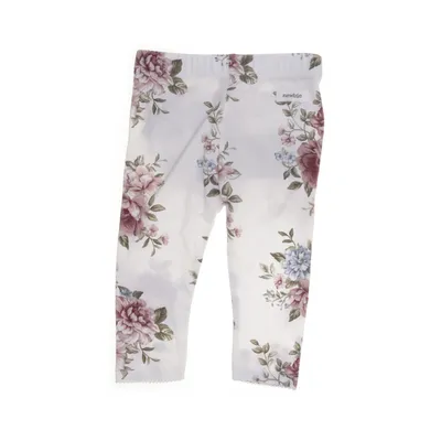 Leggings (Vit, Flerfärgad) från Newbie by KappAhl Bomull, Elastan