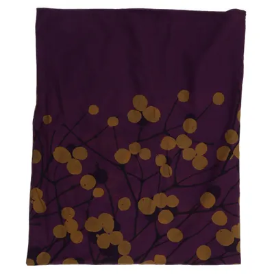 Pillowcase (Purple, Yellow, Black) from Marimekko Cotton