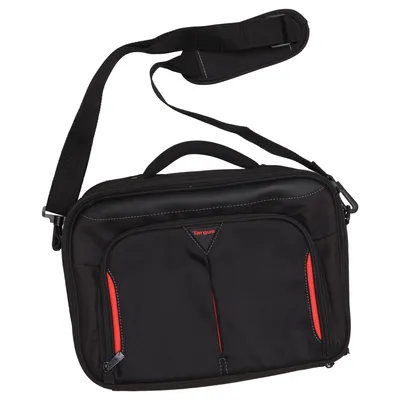 Computer bag (Black, Red) from Targus Polyester