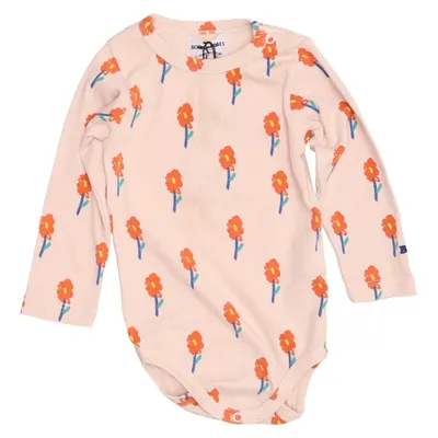 Body (Beige, Flerfarvet) fra Bobo Choses Elastan, Økologisk bomuld