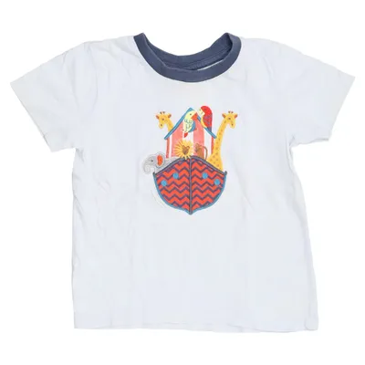 T-shirt (Blue, White) from Alana Cotton