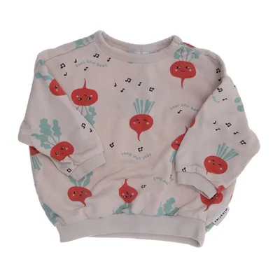 Collegetröja (Beige, Röd, Grön) från Minories Bomull, Polyester