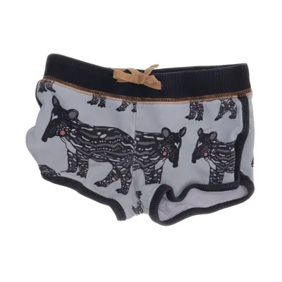 Short (Gris, Noir, Multicolore) de Filemon Kid Élasthane, Coton biologique