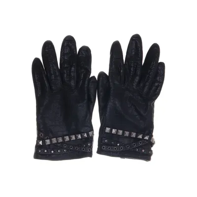 Gloves (Black) from Zoul Leather, Polyester