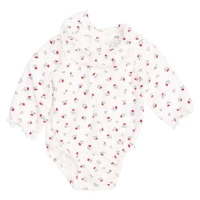 Body (Blanc, Multicolore) de H&M Coton, Polyester, Élasthane