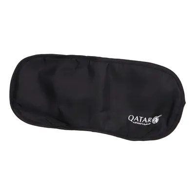 Slaapmasker (Zwart) van Qatar Airways