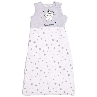 Baby Schlafsack (Weiß, Grau) von Impidimpi Baumwolle, Polyester