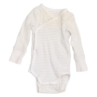 Body (White, Green) from Lindex Baby Cotton, Elastane