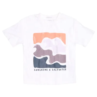 T-shirt (Vit, Flerfärgad) från Next Bomull