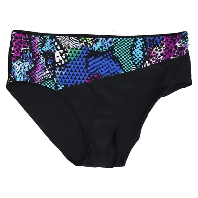 Bikini bottom (Black, Multicolored) from Wiki Elastane, Polyamide
