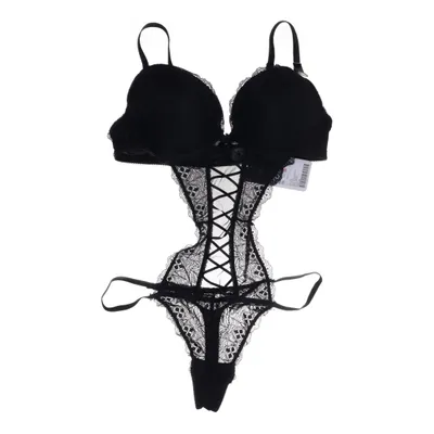 Lingerie body (Black) from Ensored Polyester