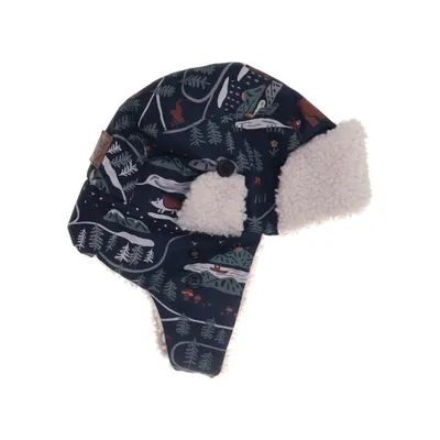 Trapper hat (Blue, Multicolored) from Kuling Polyester