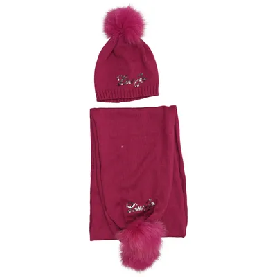 Accessoarset (Rosa) från Liu Jo Akryl, Rävpäls