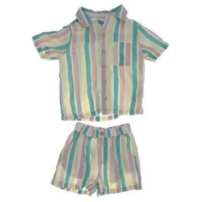 Pajamas (White, Green, Yellow, Multicolored) from Rikiki Cotton