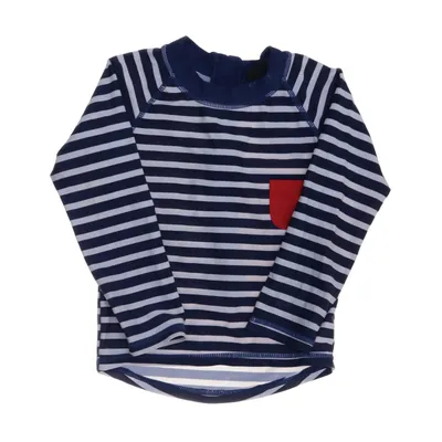 Zwemshirt (Blauw, Wit, Rood) van Kuling Outdoor Elastaan, Polyamide
