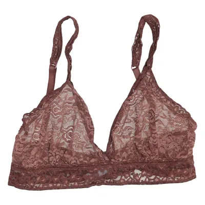 Bralette (Brun) från Lace Laboratory Elastan, Polyamid