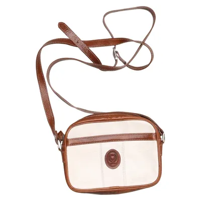 Sac à bandoulière (Blanc, Marron) de Disser