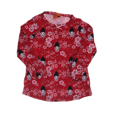 Långärmad t-shirt (Röd, Vit, Svart) från Me&i Bomull, Elastan