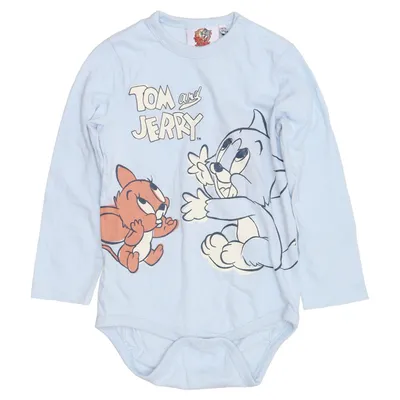 Body (Bleu) de Tom & Jerry Coton, Élasthane