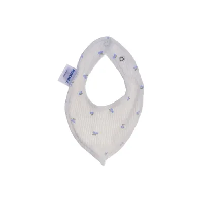 Slabbetje (Wit, Blauw) van Rikiki