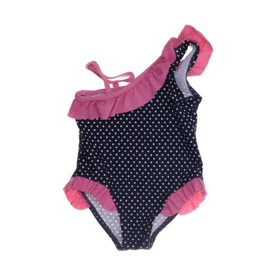 Baddräkt (Blå, Vit, Rosa) från Pebble Stone Elastan, Polyamid