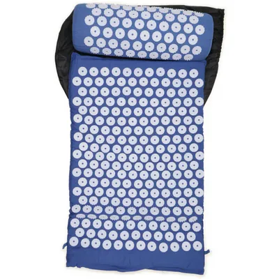Acupressuur mat (Wit, Blauw)