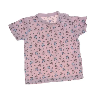 T-shirt (Rosa, Blå, Flerfärgad) från ICA I Love Eco Elastan, Ekologisk bomull