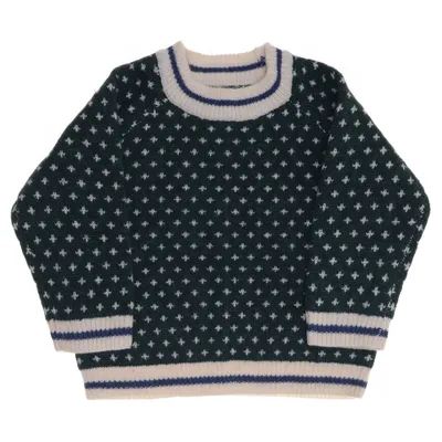 Sweater (Green, Beige) from Konges Sløjd