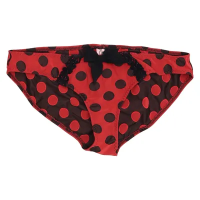 Bikini bottom (Red, Black) from Agent Provocateur Elastane, Polyamide