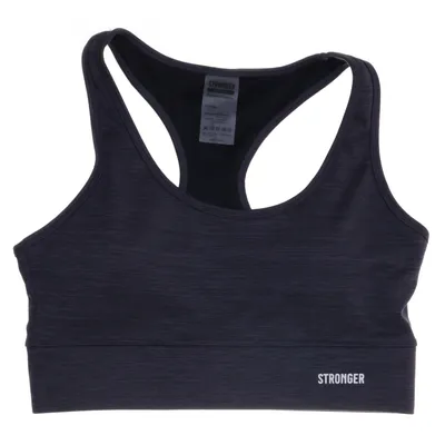 Sport-bh (Grijs) van Stronger Elastaan, Polyamide, Polyester