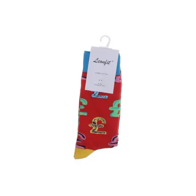 Strumpor (Röd, Flerfärgad) från Leonfit