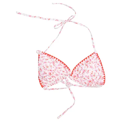 Haut de bikini (Blanc, Multicolore) de Bik Bok Swimwear Élasthane, Polyester recyclé