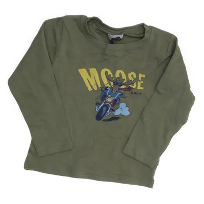 Långärmad t-shirt (Grön) från Fixoni Bomull