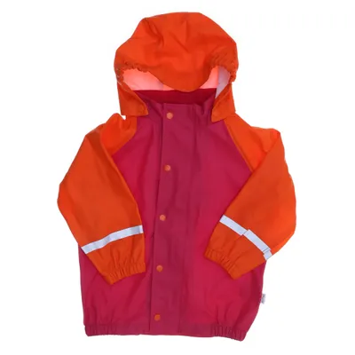 Regnjacka (Rosa, Orange) från Friends Polyester, Polyuretan