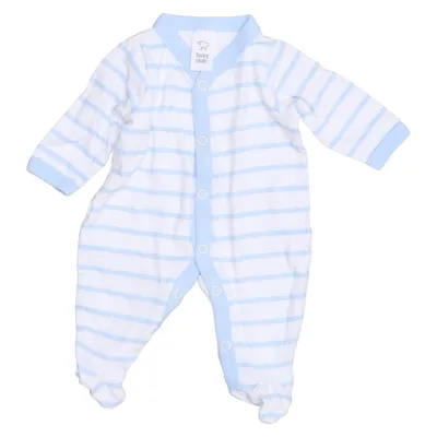 Rompers (Blue, White) from Baby Club by C&A Cotton