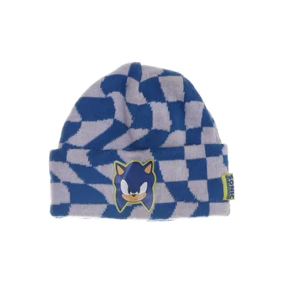 Beaniemössa (Blå, Vit) från sonic the hedgehog Akryl, Polyester