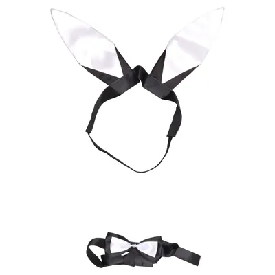 Kostuum accessoires (Zwart, Wit)