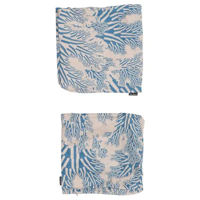 Cushion cover (Blue, Beige) from Marimekko Linen