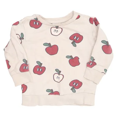 Sweatshirt (Beige, Red) from Little Me Cotton