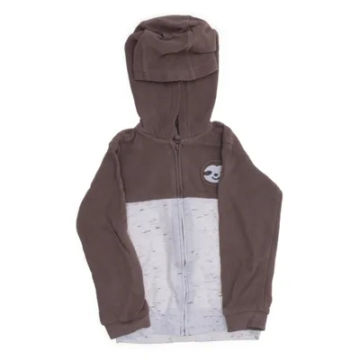 Huvtröja (Brun, Vit) från Baby C&A Bomull