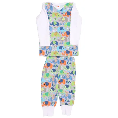 Pyjama (Wit, Meerkleurig) van Maxomorra