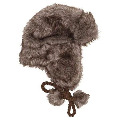 Trapper hat (Brown) from Glitter Acrylic, Polyester