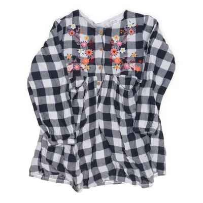 Klänning (Svart, Vit) från Zara BabyGirl Bomull, Polyester