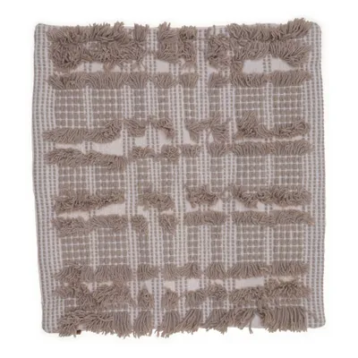 Sierkussensloop (Beige, Wit) van Affari of sweden Katoen