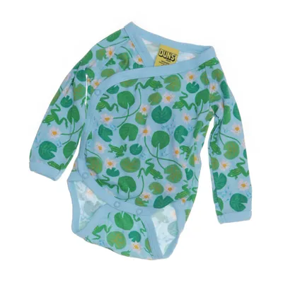 Body (Blå, Grön, Vit) från Duns Ekologisk bomull