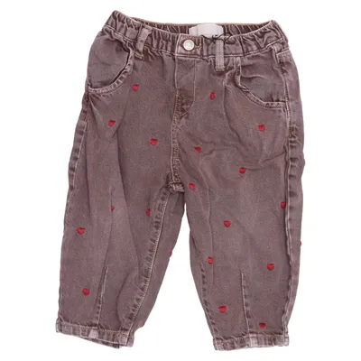 Jeans (Brun, Rød) fra Zara