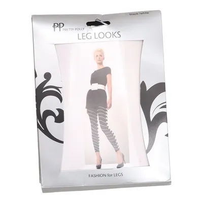 Leggings (Optical Footless Tight) från Pretty Polly Elastan, Polyamid